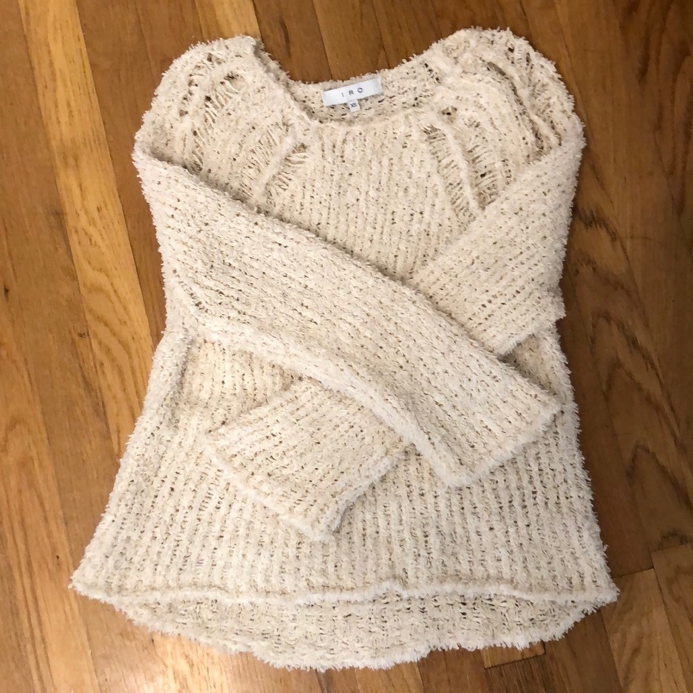 IRO sweater.  Made in Italy.